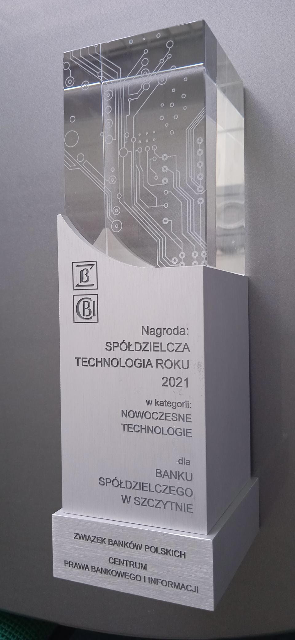 Nagroda w kategorii Nowoczesne technologie